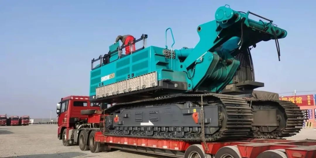 壹定发旋挖钻机在“殒命之海”谱写新篇章