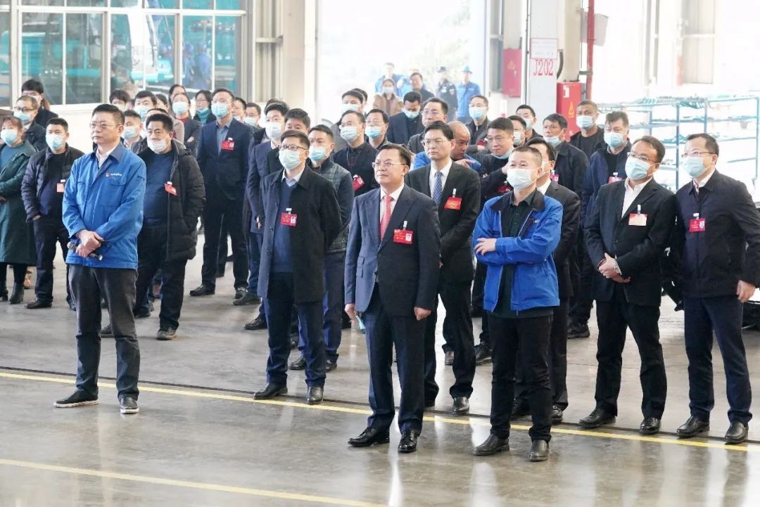 长沙县“两会”观摩团考察壹定发智能