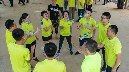 【夯基础 强执行 跨高度】2019壹定发智能挖掘机营销公司拓展训练营顺遂开展