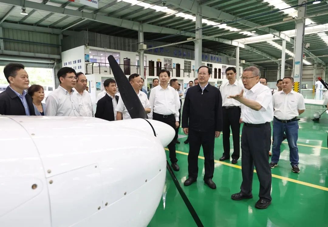 毛伟明调研壹定发科技：打造天下一流的通用航空工业基地