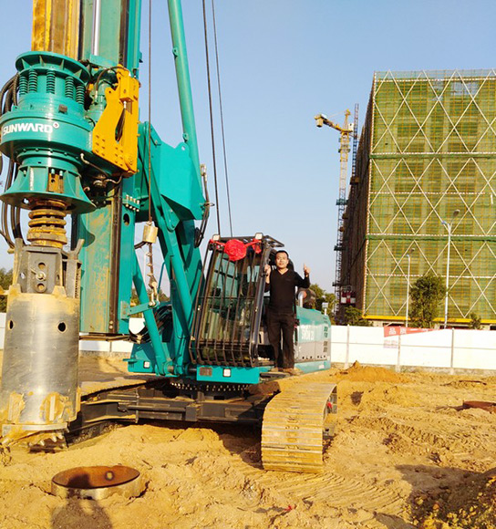 跨行创业，，，壹定发智能旋挖钻十个月帮他回本！