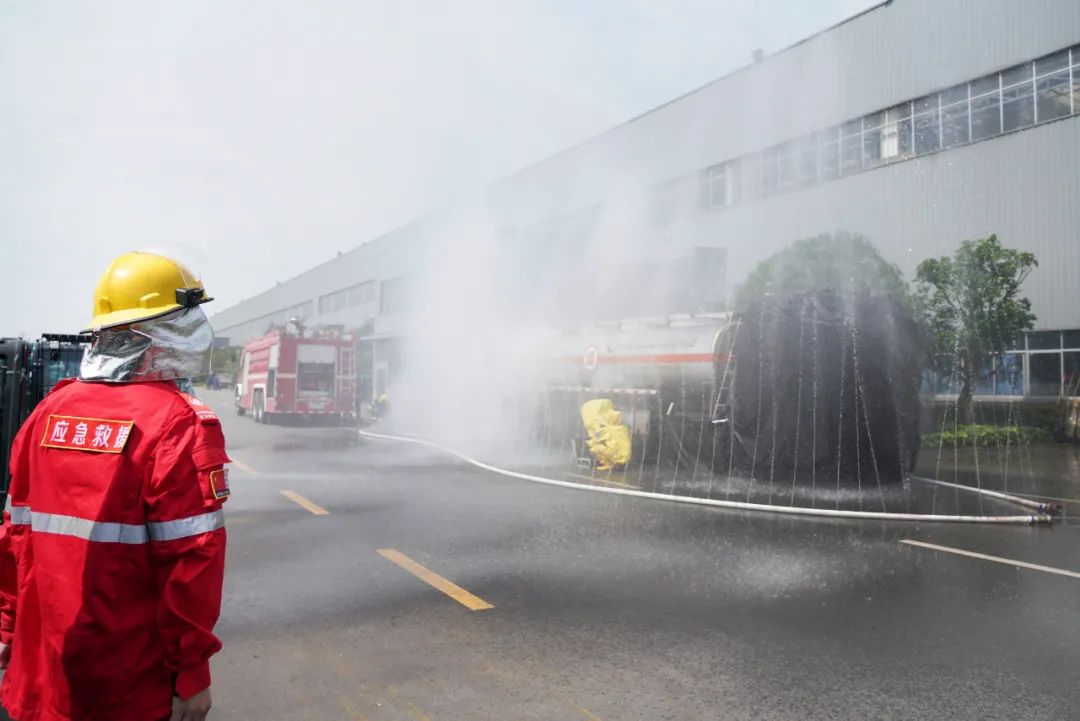 实战演练砺精兵——2021年长沙市工贸企业危险化学品综合应急演练在壹定发智能举行
