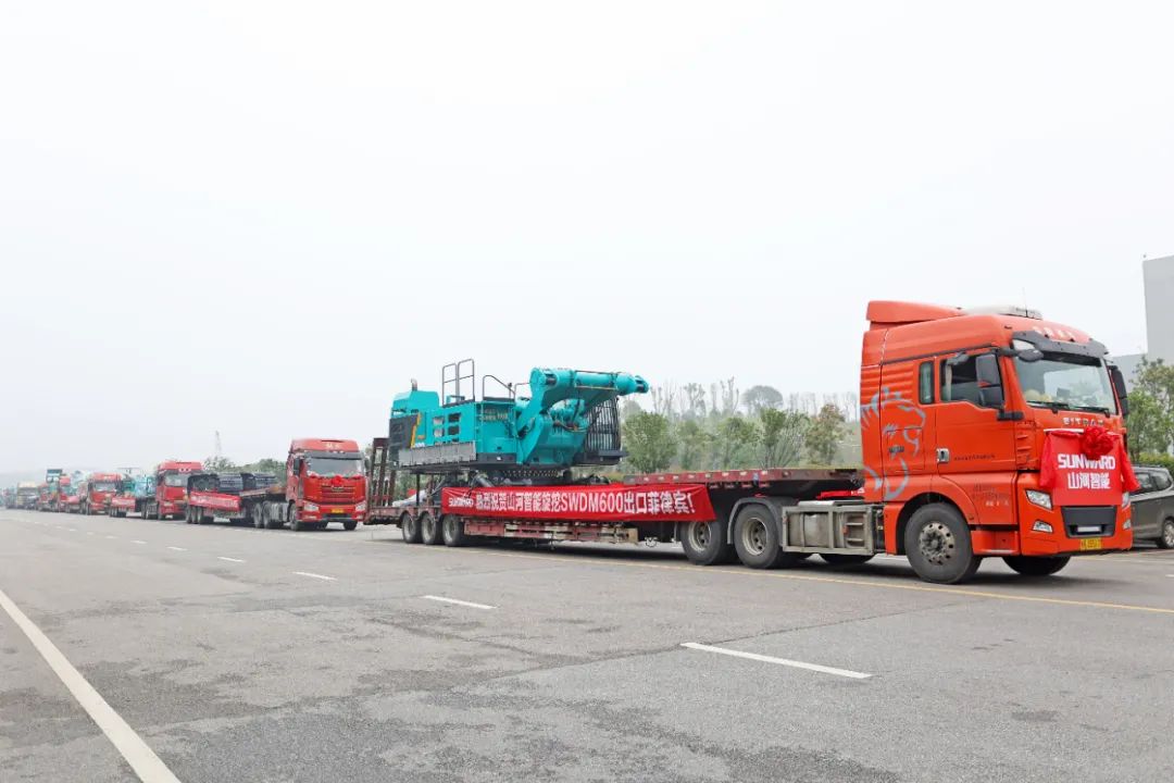 壹定发智能最大旋挖钻机出口菲律宾，，，，，，，，开启拓展外洋市场新篇章