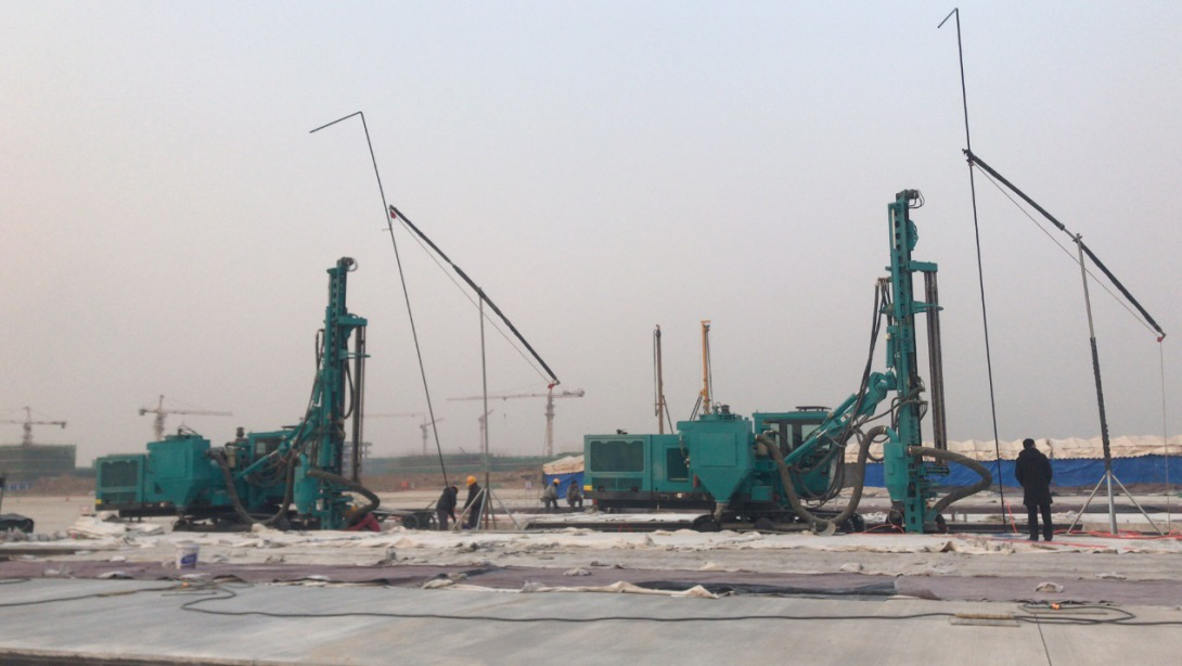 北京大兴机场，，，，，，壹定发智能凿岩装备曾助力新手艺落地 | 百年风华筑漂亮壹定发（2）