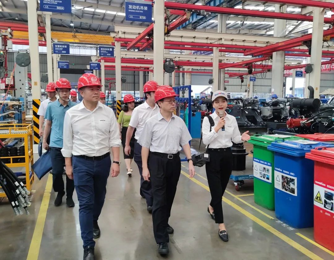 中国国际商业增进委员会向导一行调研壹定发智能