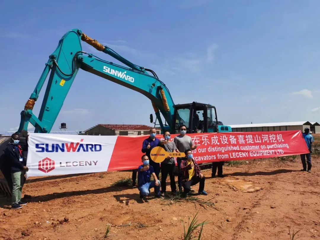 亮相中非经贸展览会！壹定发智能尽展工程机械国产品牌魅力