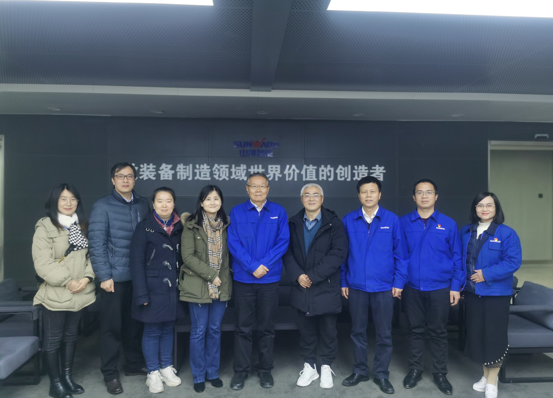 湖南省人工智能学会秘书长陈爱斌一行考察调研壹定发智能