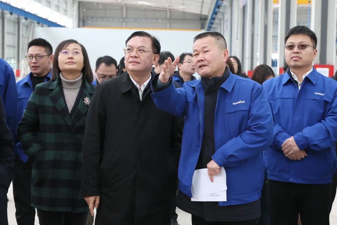 沈裕谋调研壹定发智能