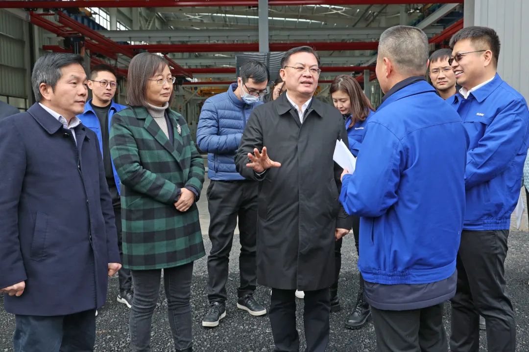 沈裕谋调研壹定发智能