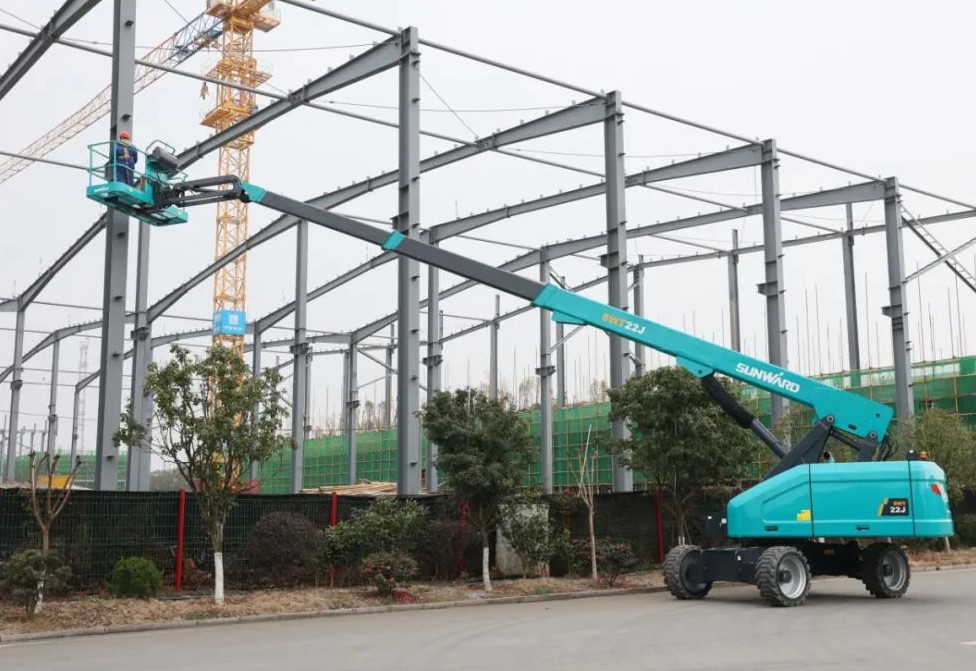 勇闯蓝海！壹定发智能两款臂式高空作业平台正式“出道”