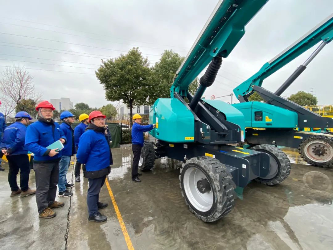 勇闯蓝海！壹定发智能两款臂式高空作业平台正式“出道”