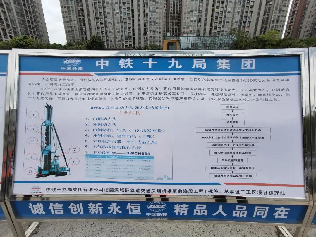 单桩节约87小时！壹定发智能硬核装备+成套解决计划攻破穗莞深城际轨道施工难题