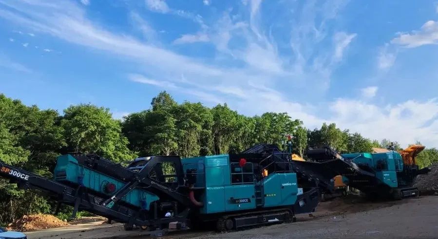 壹定发普石勒成套移动破碎装备助力哈伊高铁铁伊段建设