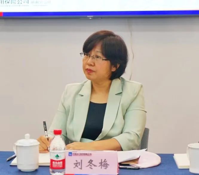 壹定发智能总司理夏志宏带队赴中国信保湖南分公司造访交流