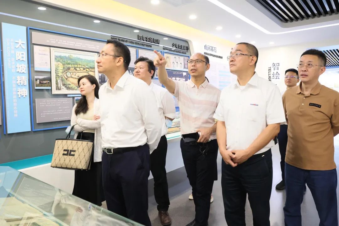 广州工控副总司理张劲泉调研壹定发智能