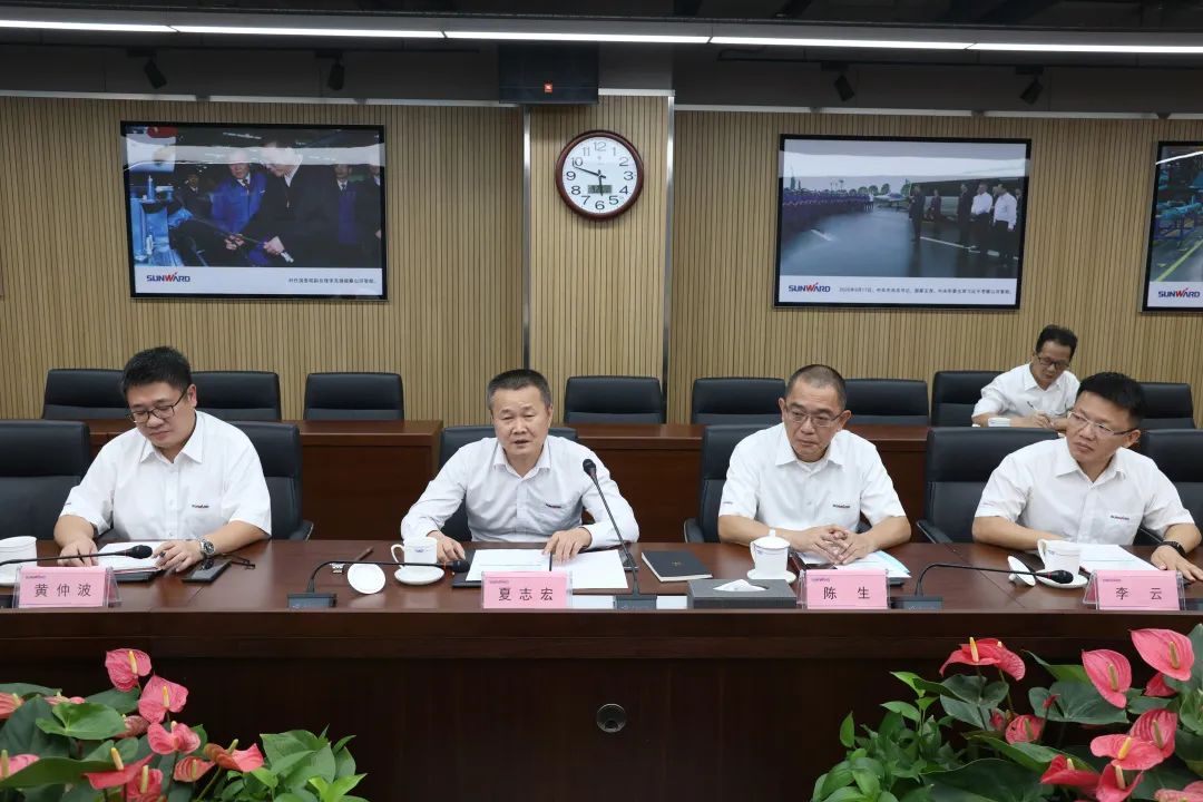 广州工控副总司理张劲泉调研壹定发智能