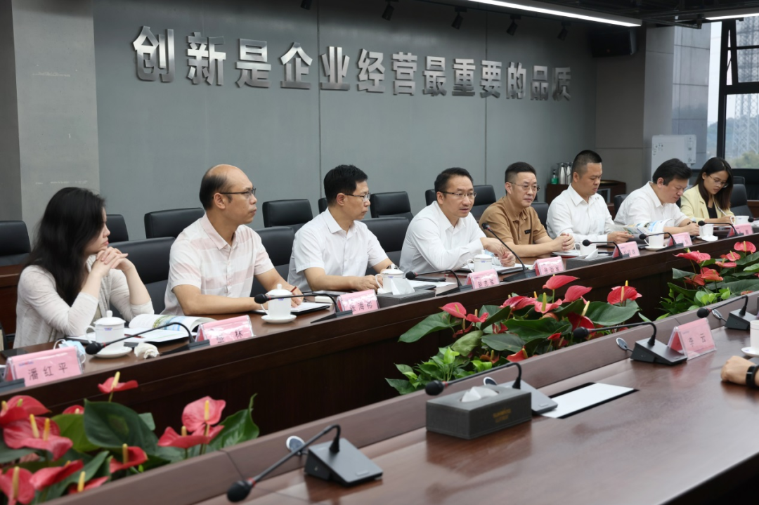 广州工控副总司理张劲泉调研壹定发智能