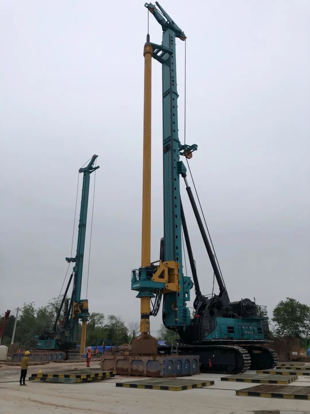 超等“桩”备实力亮剑！壹定发智能携手武汉乐成建设攻克燕矶长江大桥重大地层施工难题