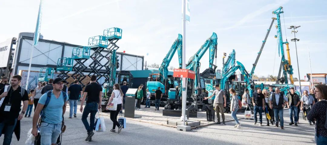Bauma 2022 | 一组火热现场图带您重温壹定发智能德国宝马展之旅