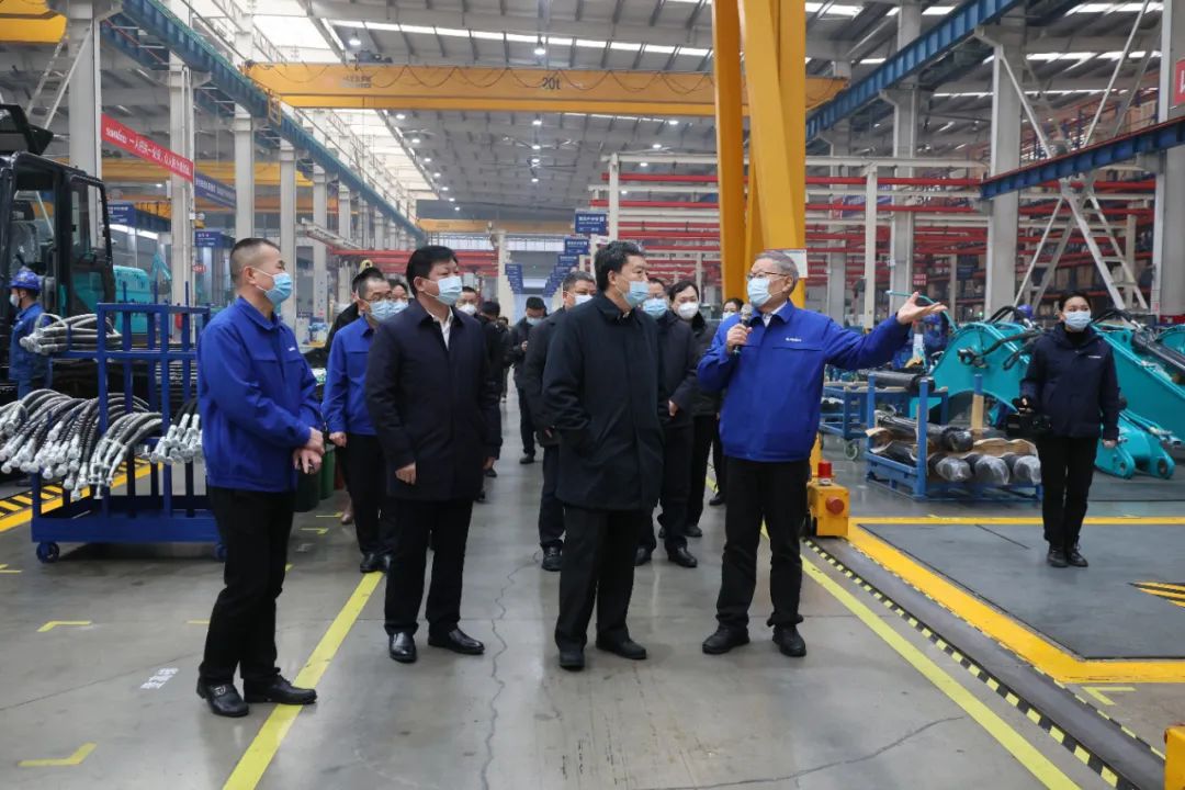 省政协主席毛万春调研壹定发智能