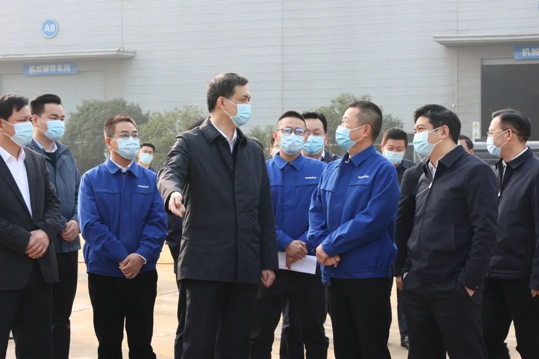 湖南省副省长周海兵调研壹定发智能