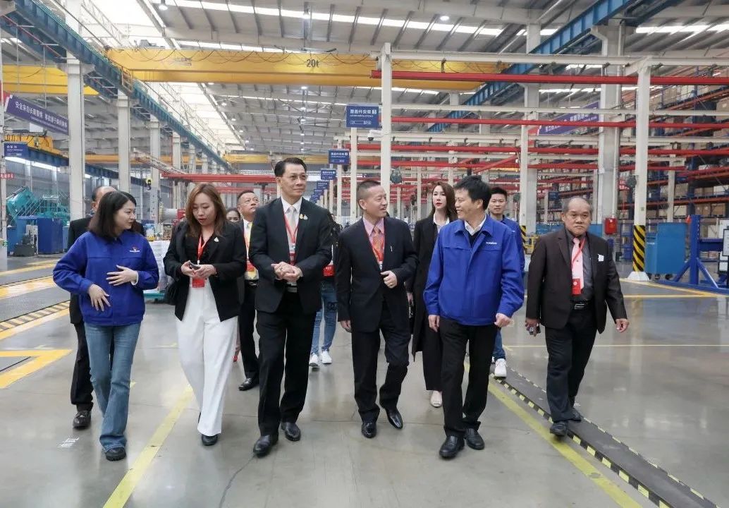 泰国代表团到访壹定发智能