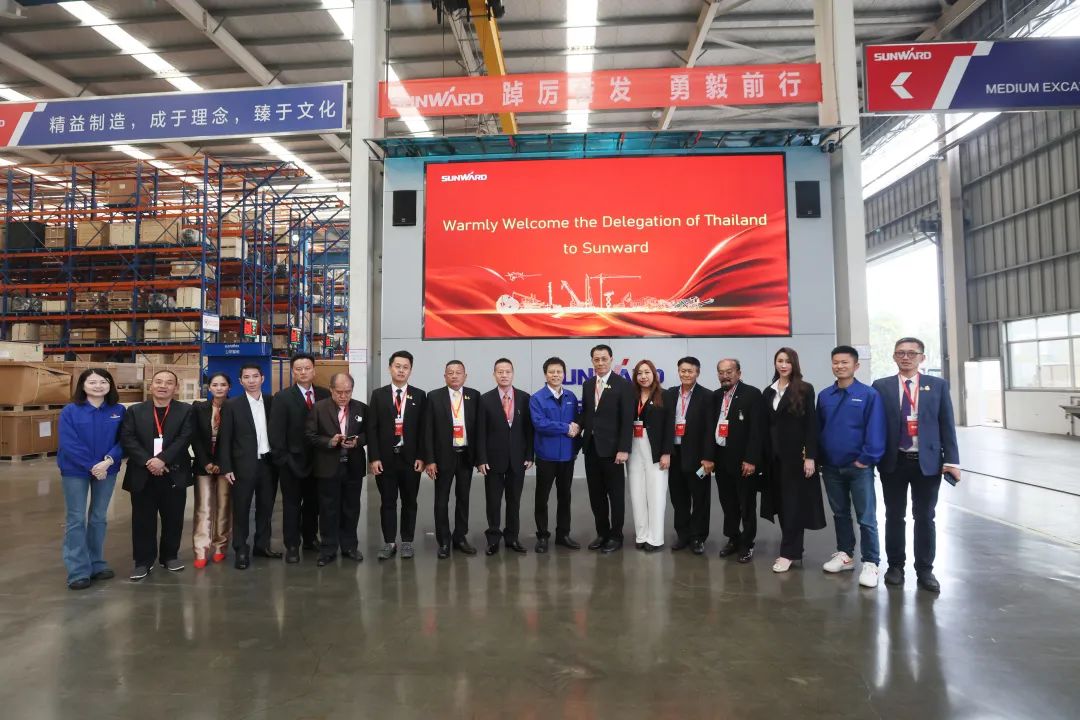 泰国代表团到访壹定发智能