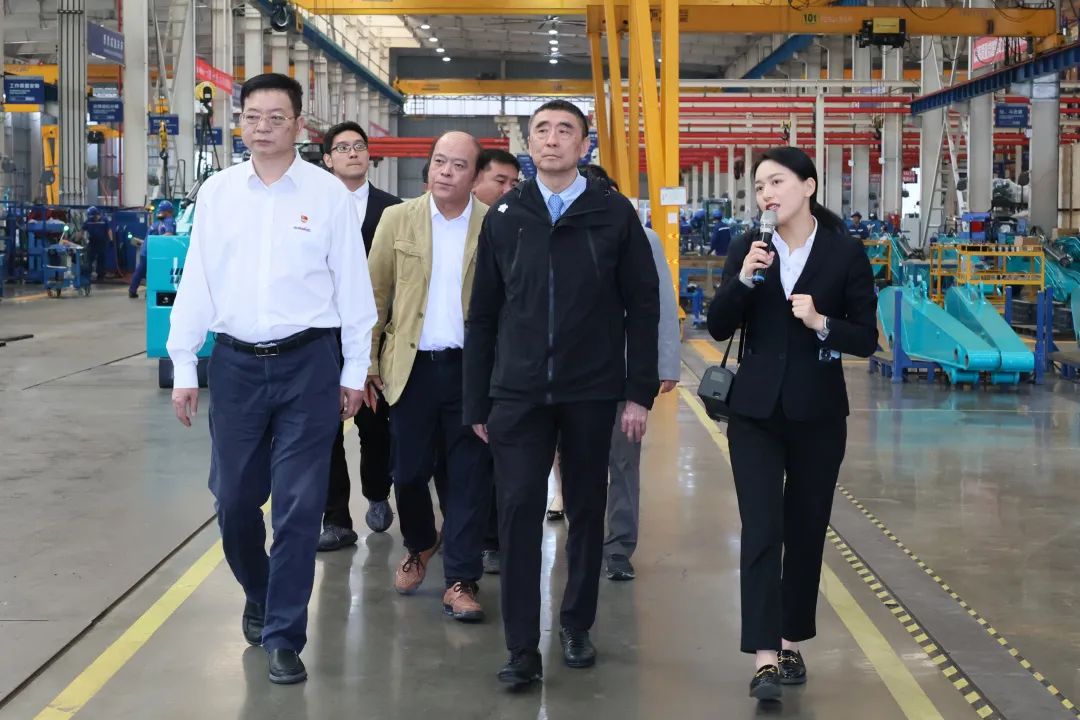 中国机械工业联合会会长徐念沙调研壹定发智能