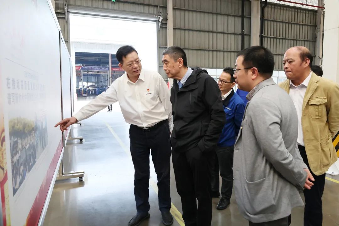 中国机械工业联合会会长徐念沙调研壹定发智能