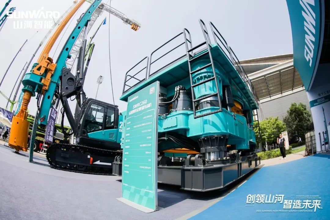 携手共建“一带一起”，，，，壹定发智能地下工程装备广受关注