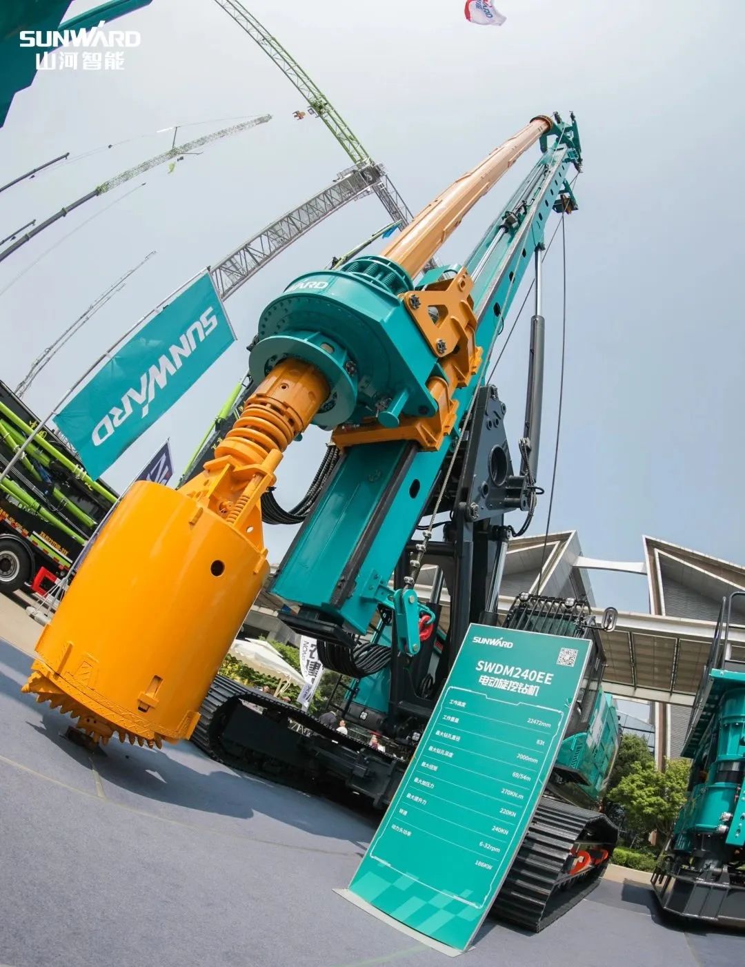 “零故障”“低能耗”！壹定发智能增程式电动旋挖钻机惊艳首秀