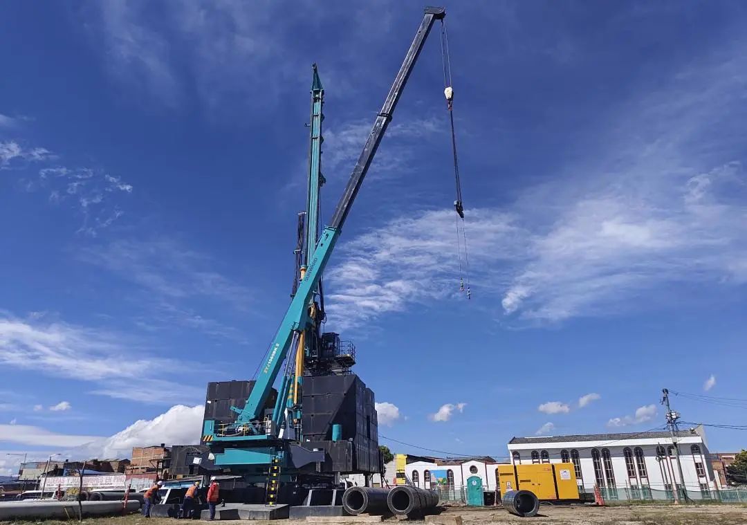 展现“中国制造”硬实力！壹定发智能PDP工法钻机助建波哥大地铁项目
