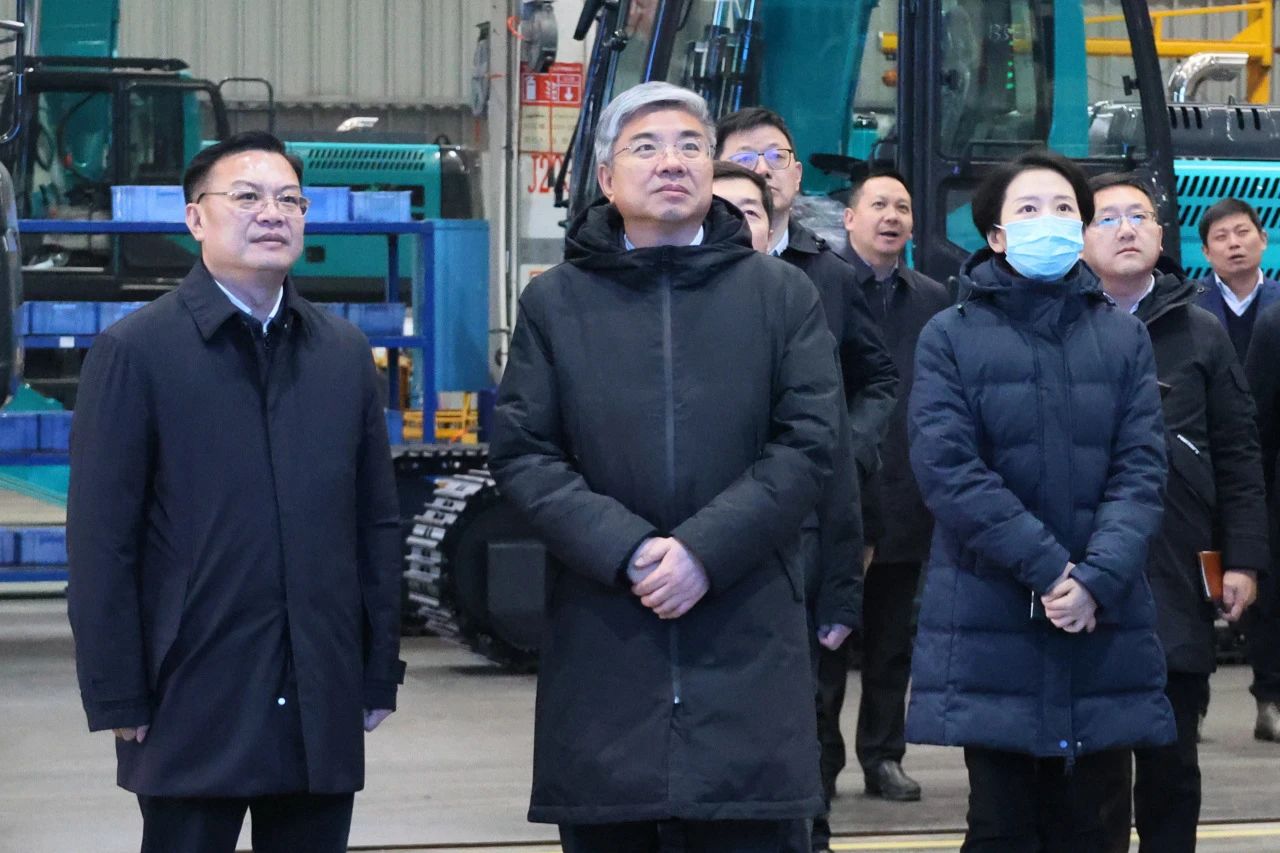 商务部部长助理唐文弘调研壹定发智能