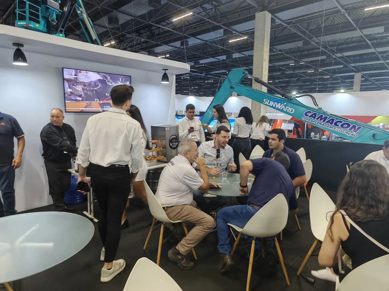 展出装备销售一空！壹定发智能亮相2024巴西矿业展览会！