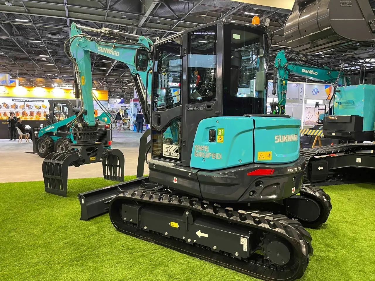 赢战INTERMAT 2024！壹定发智能土方机械深耕全球高端市场