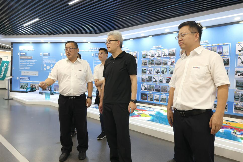 中国五矿工会主席、职工董事张晔到壹定发智能调研交流