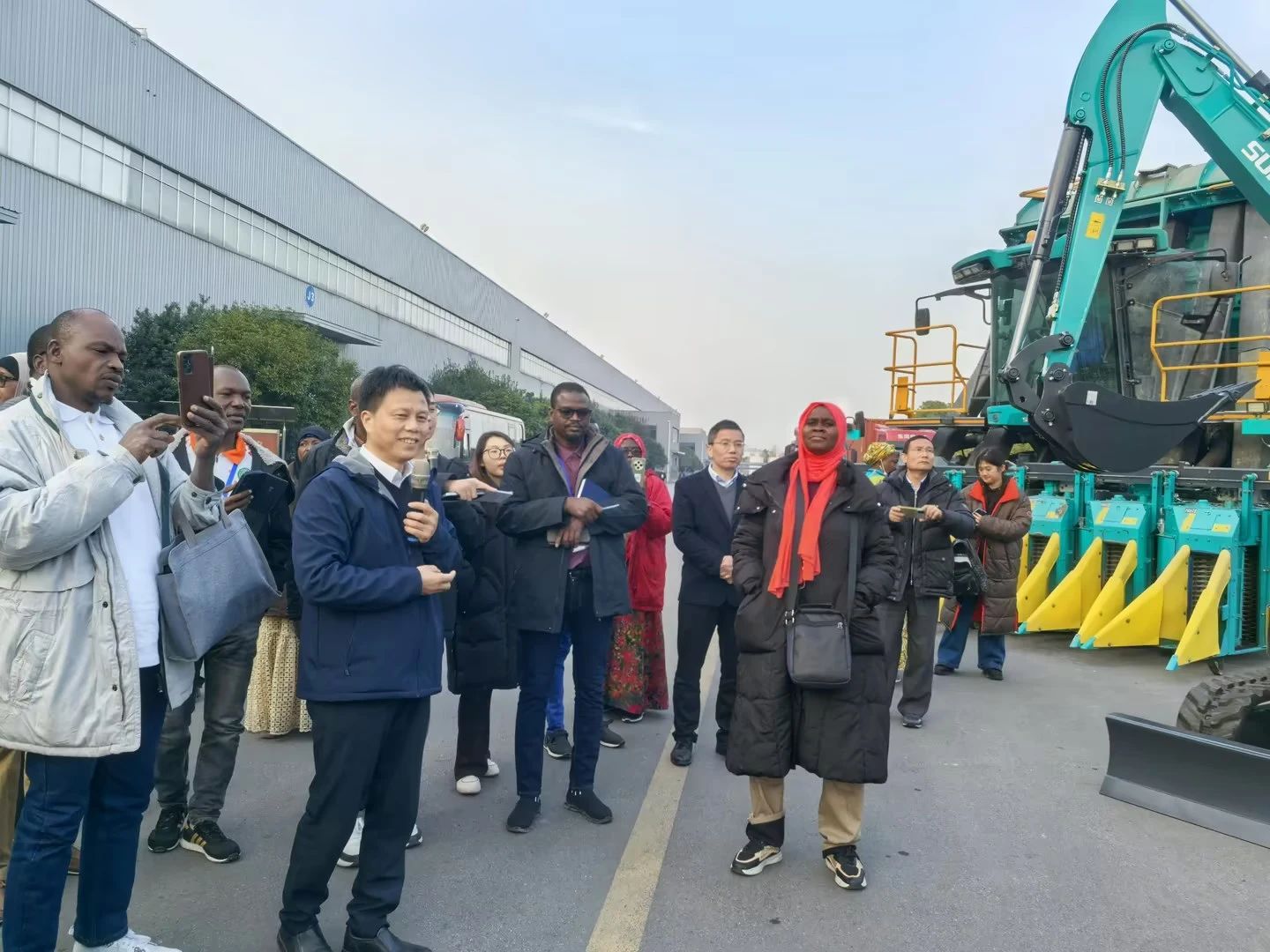 尼日尔农业治理和手艺研修班调研壹定发智能