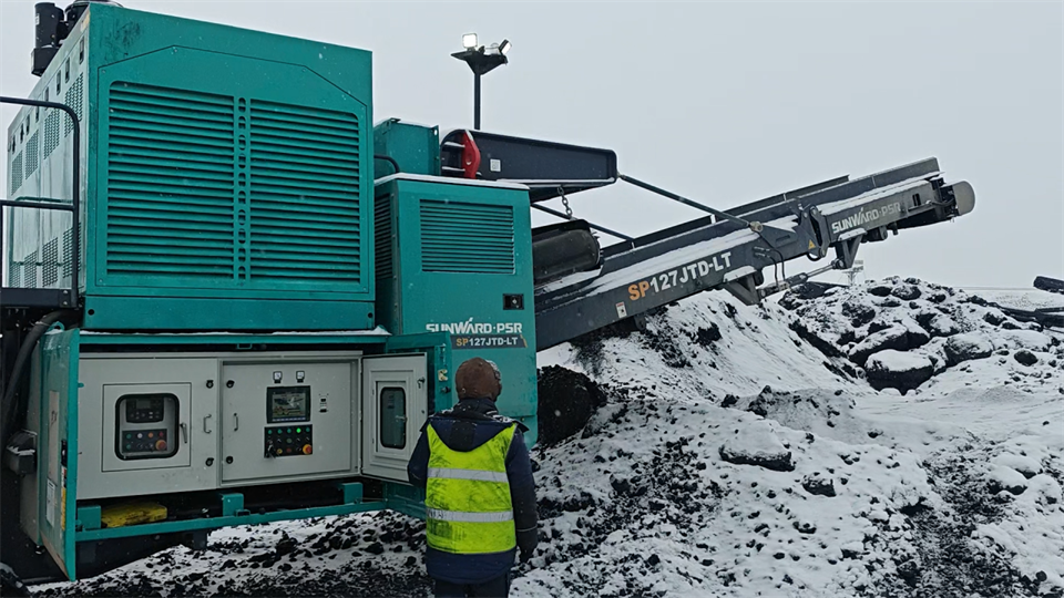 不惧-30℃极寒挑战，，，，壹定发普石勒破碎筛分装备稳固运行！