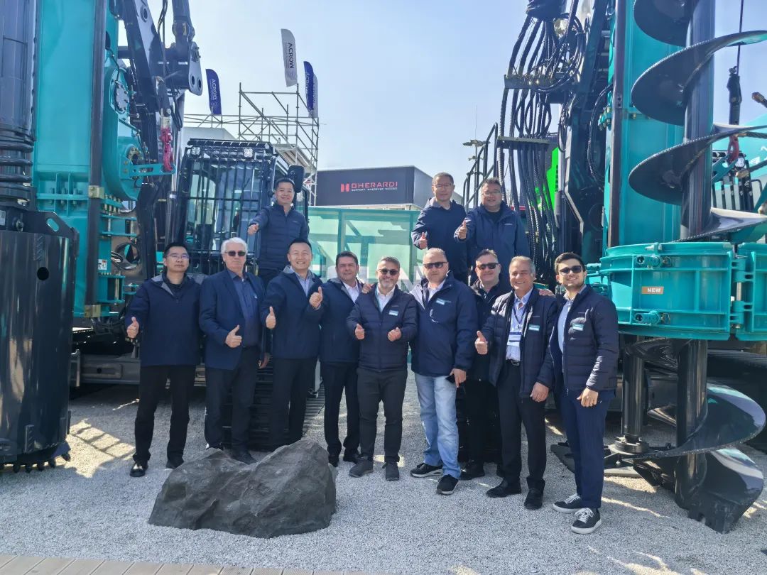 Bauma 2025 | 高端定制！壹定发智能Pro系列旋挖钻机燃爆全场